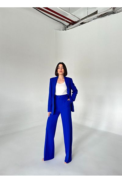 Vuntal BUTİK Blazer Suit Single Button Jacket Pants