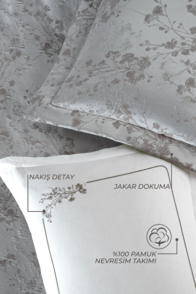 Elart Sakura Çeyiz Paketi 10 Parça Ekru