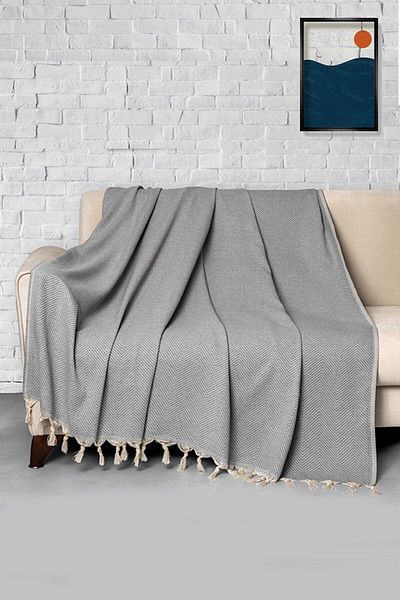 Denizli Concept Γκρι κάλυμμα καναπέ 170x300 - Ανθεκτικό και κομψό κάλυμμα πολλαπλών χρήσεων