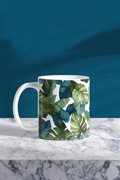 Flipped My Green World - Couple Mug Set