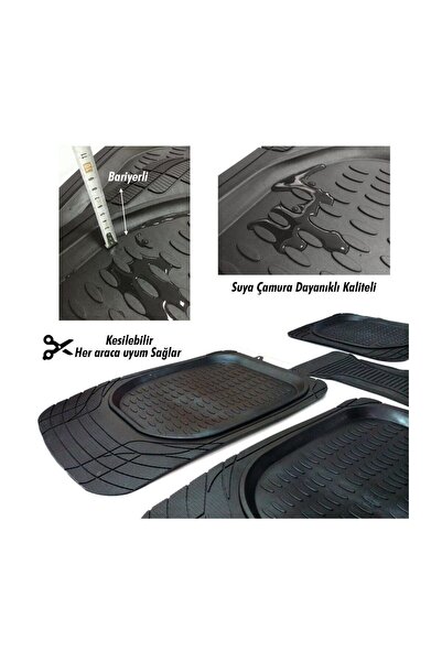 point marketing Renault 19 Uyumlu 3d Havuzlu Paspas Takımı