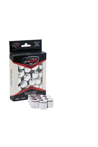 point marketing Bijon Kapağı 19mm Krom Renk 20 Adet