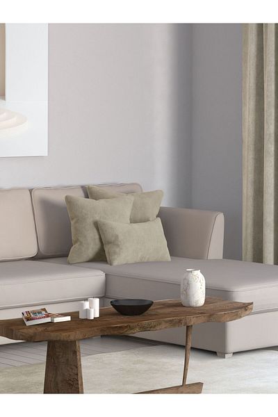 Perle Home Daily Series Linen Color Throw Pillow Pillow Case
