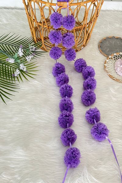 Pastelya Mini Pompom - Lilac Row