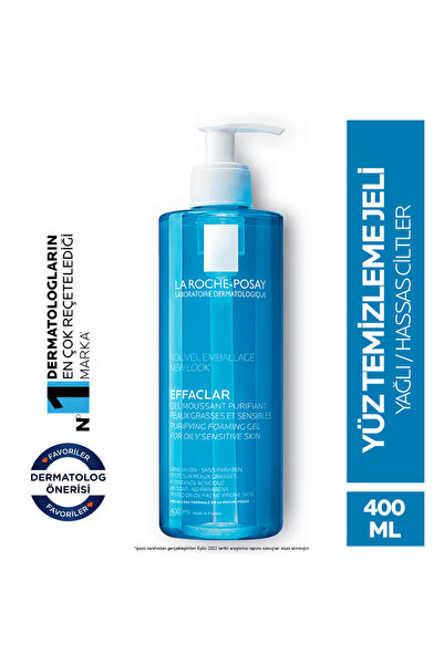 La Roche Posay Effaclar Jel 400 Ml Cilt ve Yüz Temizleyici 400 ML  - Carest Cosmetic