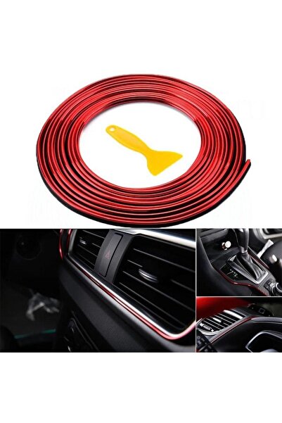 point marketing New Generation Ribbed Red Trim - Fish Back Nickel-Plated In-C...