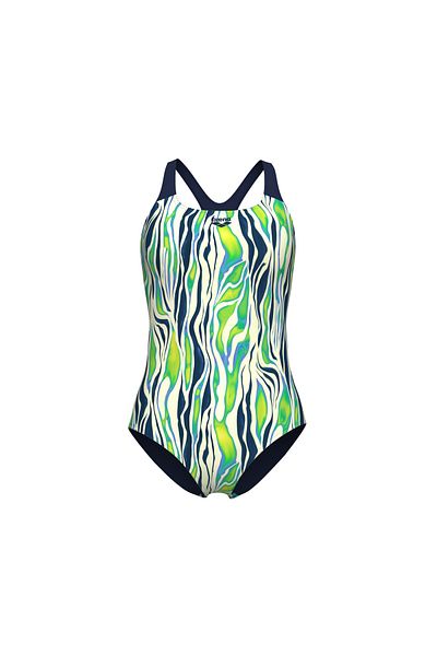 ARENA Γυναικεία - Μαγιό Swim Pro Back με σχέδιο Zebra Stripes