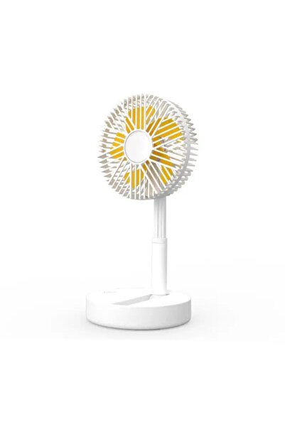 AET Masaüstü Mini Usb Fan Şarjlı Katlanabilir 3 Kademeli Soğutucu Fan
