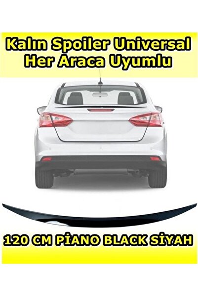 point marketing Renault Fluence Uyumlu Pianoblack Spoiler 120 Cm .2963