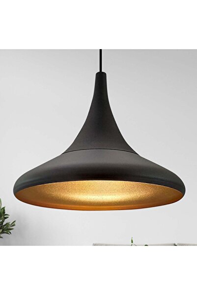 Bamyum Paladin 35cm Metall Hängelampe - Schwarze Lampe