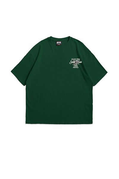 Sekizbiraltı Πράσινο Oversize Unisex T-Shirt - Saint Louis Printed