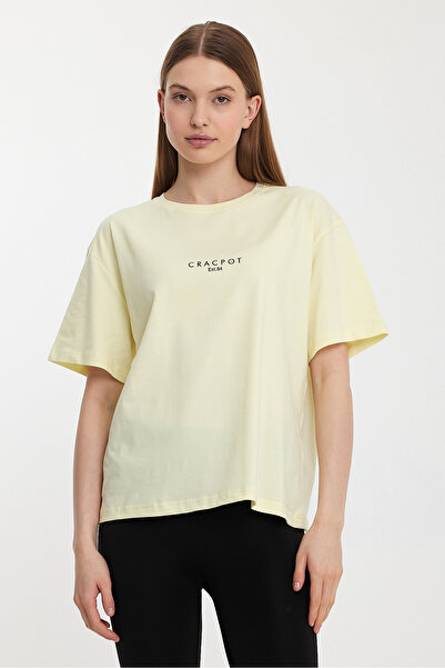 CRC JEANS Βασικό T-shirt - Φαρδιά Γραμμή