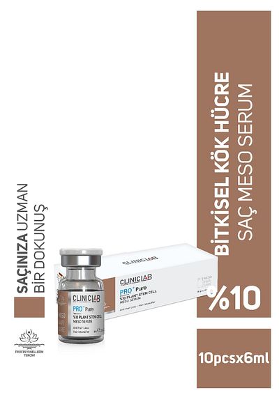 Cliniclab Meso Serum with 10% Herbal Stem Cells That Stimulate Hair Roots 6 ml