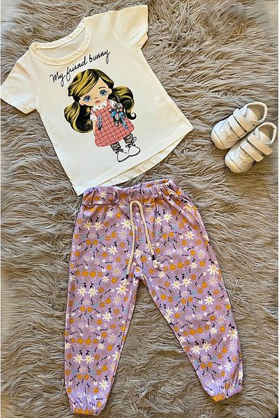 enes baby Flowery summer 2-piece set
