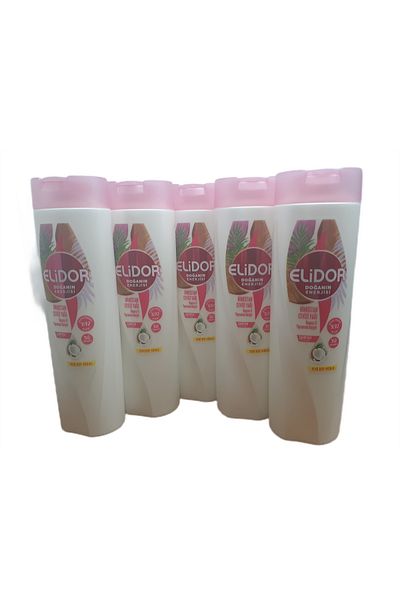 Elidor ELIDOR Coconut Oil Shampoo - 400 ML x 5 Pieces