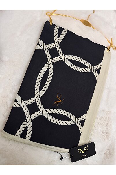 19V69 ITALIA Zincir Desen Şal