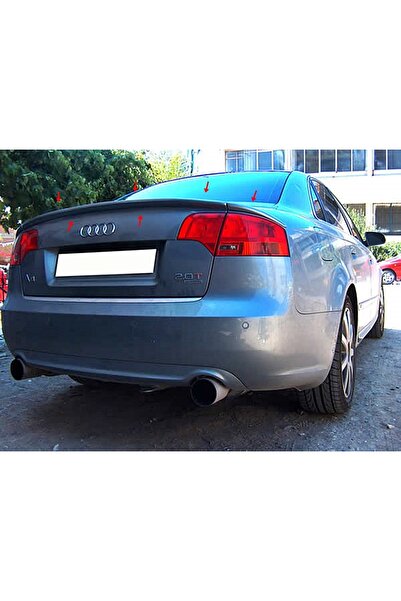 Genel Markalar AUDİ A4 B7 3 PARÇA SPOİLER FİBERGLASS BOYASIZ