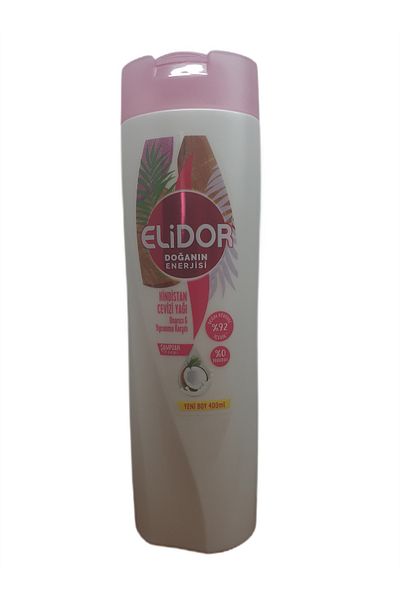 Elidor ELIDOR Coconut Oil Shampoo - 400 ML x 3 Pieces