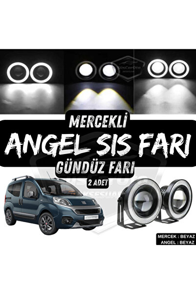 ŞüsCarOto Aksesuar Fiat Fiorino 2008-2023 Uyumlu Üniversal Mercekli Angel Sis...