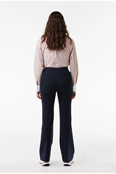 Lacoste High Waist Cut Dress Trousers