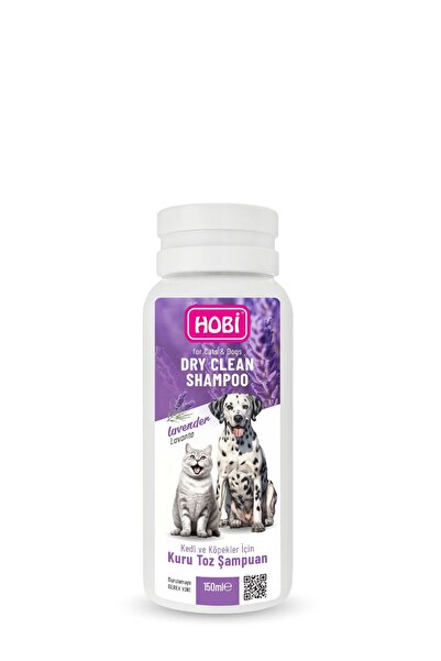 Lavanta Kokulu Kedi ve Köpekler İçin Kuru Toz Şampuan 150ml