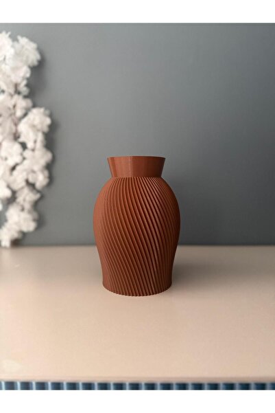 Limon 3D Desing Modern Şık Ve Dekoratif Dayanıklı Boncuk Vazosu | Salon - Ser...