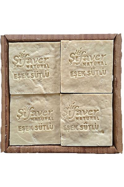 ŞİFAVER 1 كجم من صابون حليب الحمار الطبيعي واليدوي