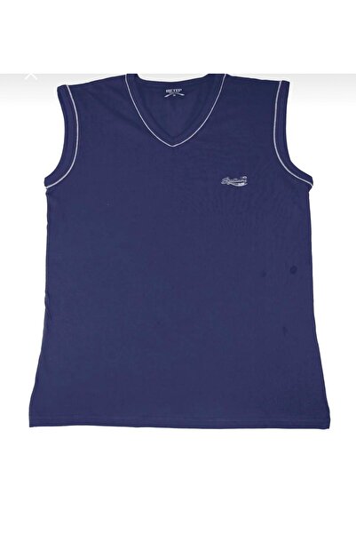 Öz klas Store تي شيرت رجالي من القطن الممشط ذو رقبة دائرية مريح - أشرطة سميكة...