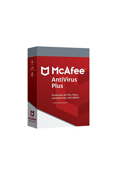McAFEE Antivirus Plus  10 Pc 1 Yıl Aktivasyon Kodu / Key