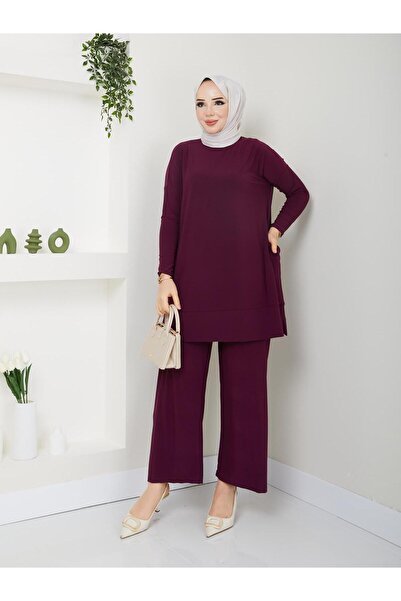 MODAMÜNASİP En Güzel Renkleriyle Çok Şık Almina Cep Detaylı Pantolonlu Takımımız ??