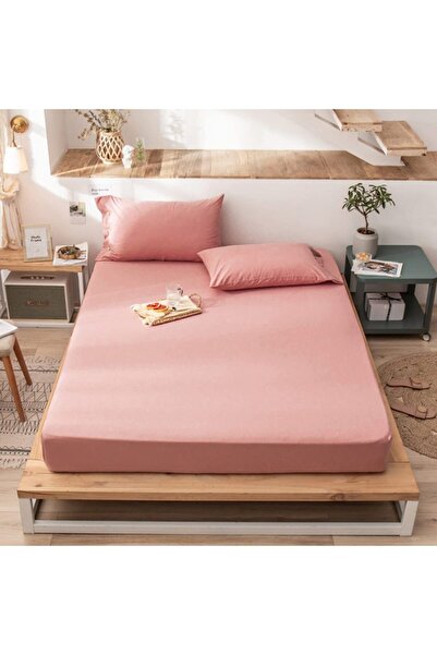 Tek Kişilik Lastikli Çarşaf Yastık Kılıfı Takımı Ürün Kumaşı Pamuklu 100X200X30