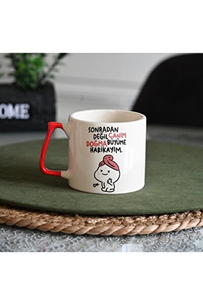 GünayStore Lüks Duble Türk Kahvesi Fincanı & Espresso Arkadaşa Sevgiliye Komi...