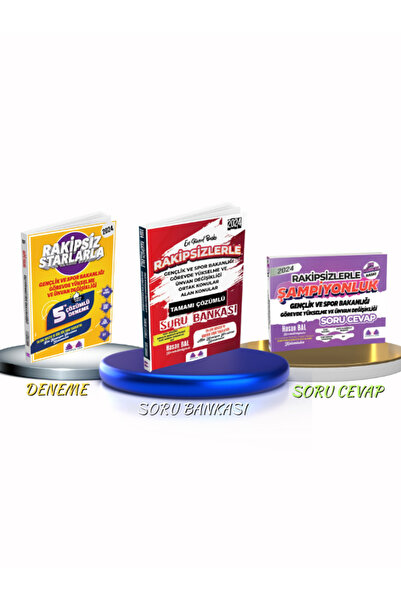 Rakipsiz UZEM Gençlik ve Spor Bakanlığı GYS 3'lü Set SORU CEVAP + DENEME