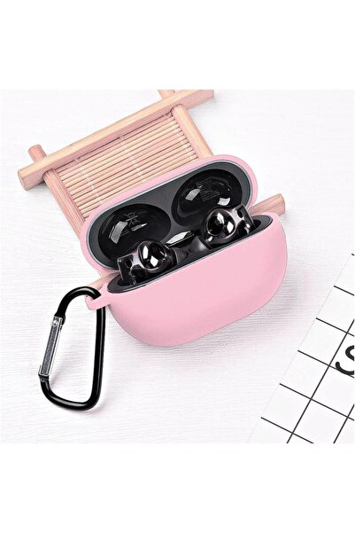 Genel Markalar Huawei Freebuds Pro Uyumlu Silikon Kılıf - Kopçalı Kulaklık Kı...