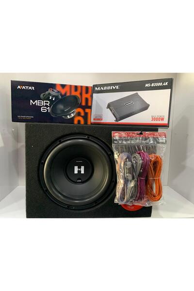 navicars DEAF BONCE FULL SET BAS AMFİ MİDRANGE KABLO SETİ