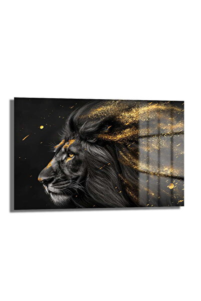 Golden Lion Parilti Decorative Horizontal Glass Table