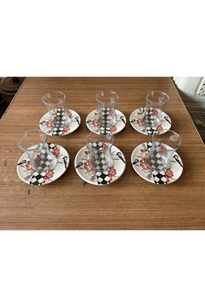 ASUDE 12 parça çay seti