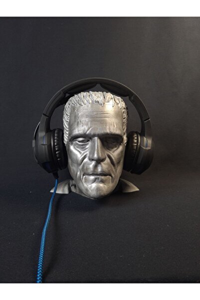 ASHROBOTİC Frankenstein Headphone stand ,Kulaklık standı, Gaming Room Decor, ...