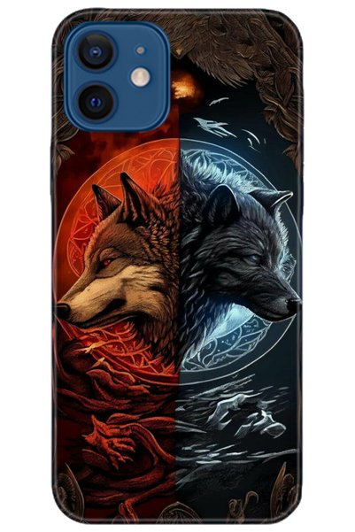 adveksiyon Apple iPhone 12 Mini Case Hd Printed Case - Followed Institution 5136
