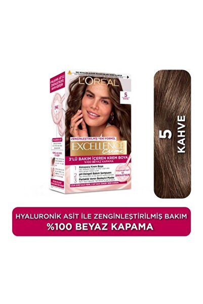 L'Oreal Paris L'Oréal Paris Excellence Creme 5 Kahve Saç Boyası