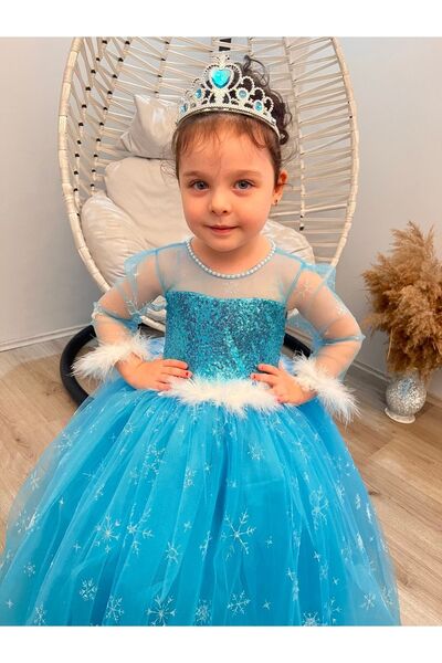 İkrabutikbursa Elsa Kostüm, Karlar Kraliçesi Elsa Kostüm