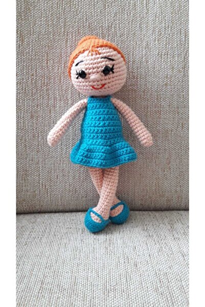 Mavi Amigurumi Şirin Bebek