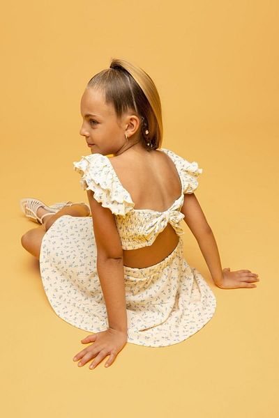 DeFacto Girl's Fitted Wrap Short Sleeve T-Shirt B0780a823hs