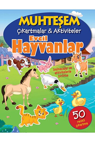 Parıltı Yayınları Muhteşem Çıkartmalar ve Aktiviteler Evcil Hayvanlar