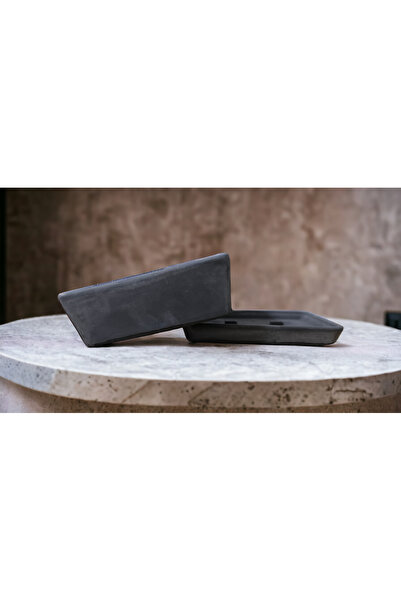 Genel Markalar Mimi Beton Bonsai Saksısı (Alt Tabaklı) masyaa1