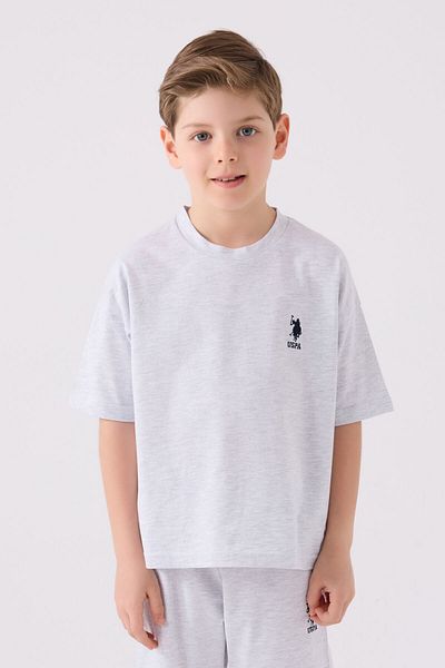 U.S. Polo Assn. Boy's Gray Bermuda Suit
