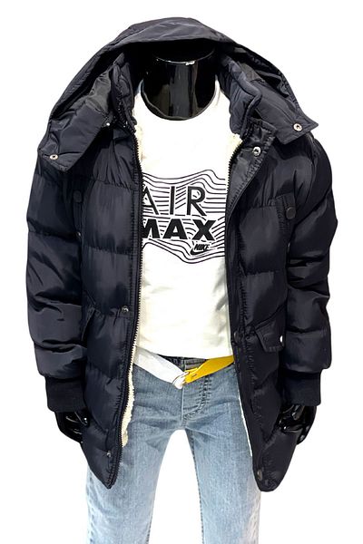 Asortix Boy's Water and Windproof Fur Lined Removable Hooded Jacket Coat