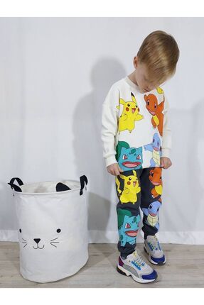 SML Tekstil Pokemon Bask l Bej Erkek Cocuk Alt Ust Pijama Tak m Fiyat Yorumlar Trendyol