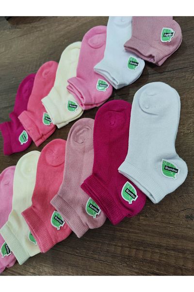 Leement socks 12 чифта безшевни бамбукови къси летни детски чорапи с ботуши
