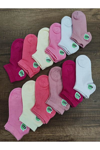 Leement socks 12 чифта безшевни бамбукови къси летни детски чорапи с ботуши